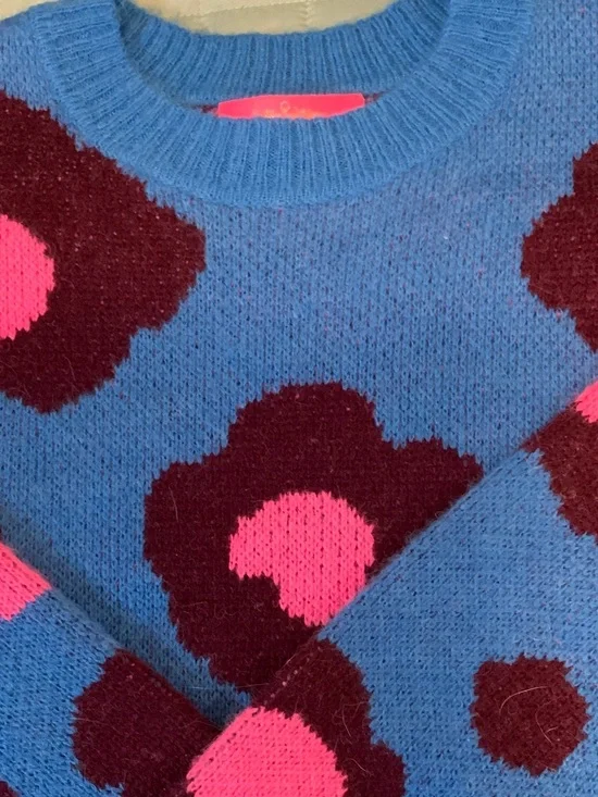 Lilly Pulitzer Bright Blue Crewneck Sweater - Picture 5 of 5